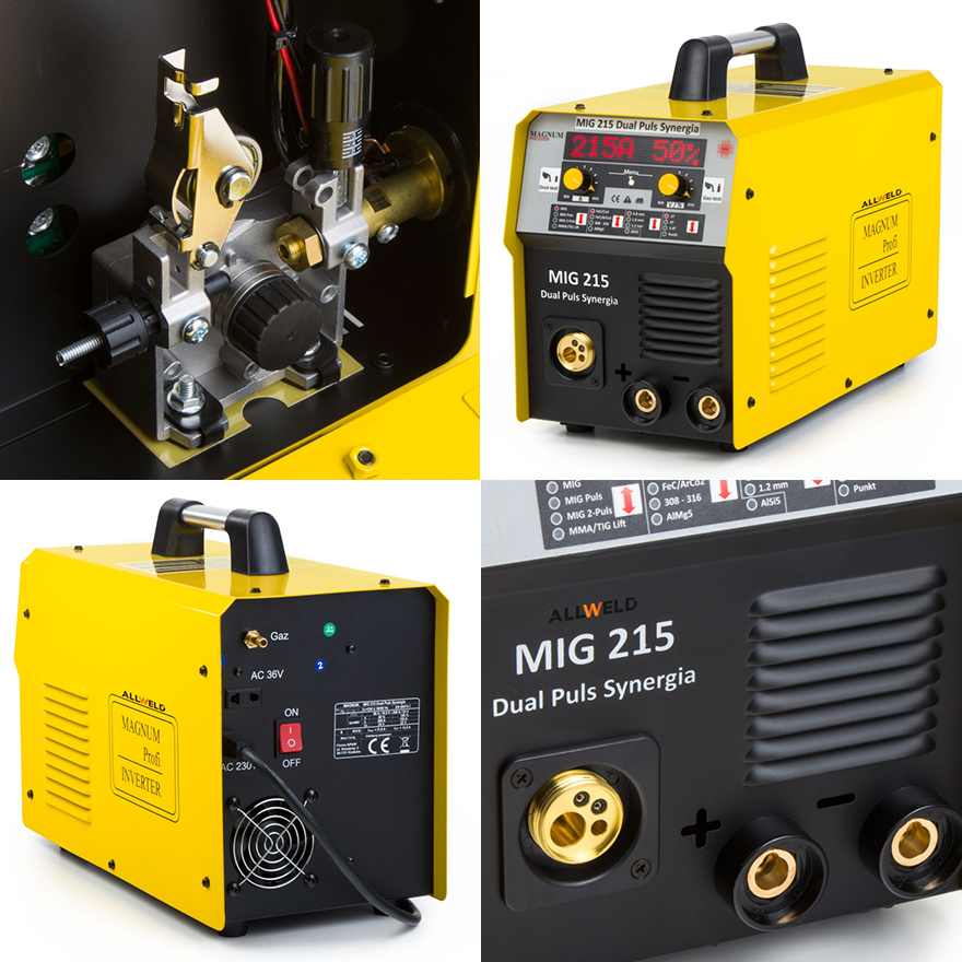 Spawarka Magnum MIG 215 Dual Puls